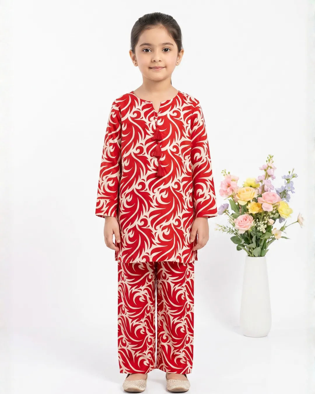 2 PIECE - PRINTED LAWN SUIT