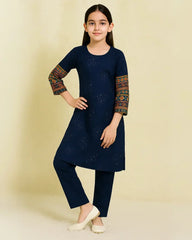 2 PIECE - EMBROIDERED LAWN SUIT