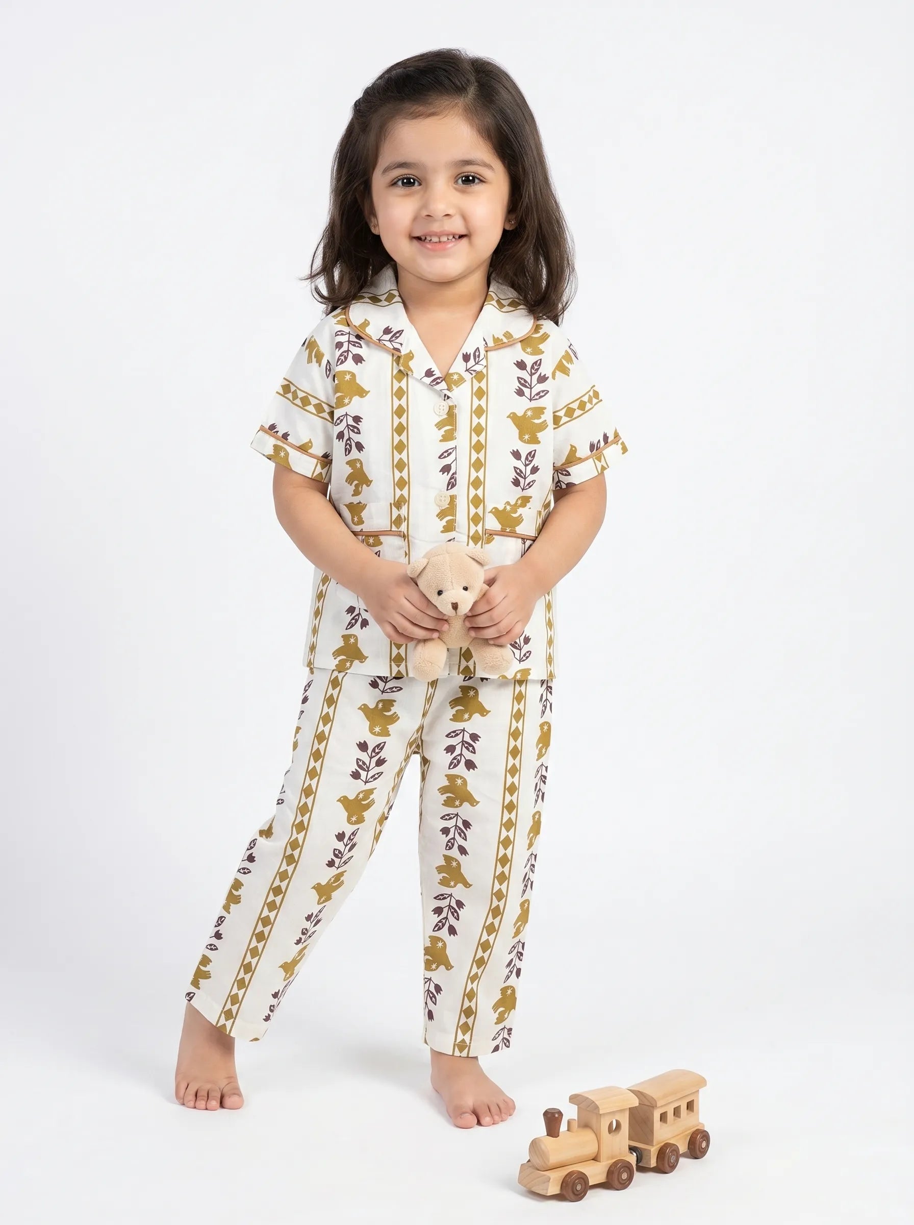 SLEEPWEAR SHIRT WITH PAJAMA SET