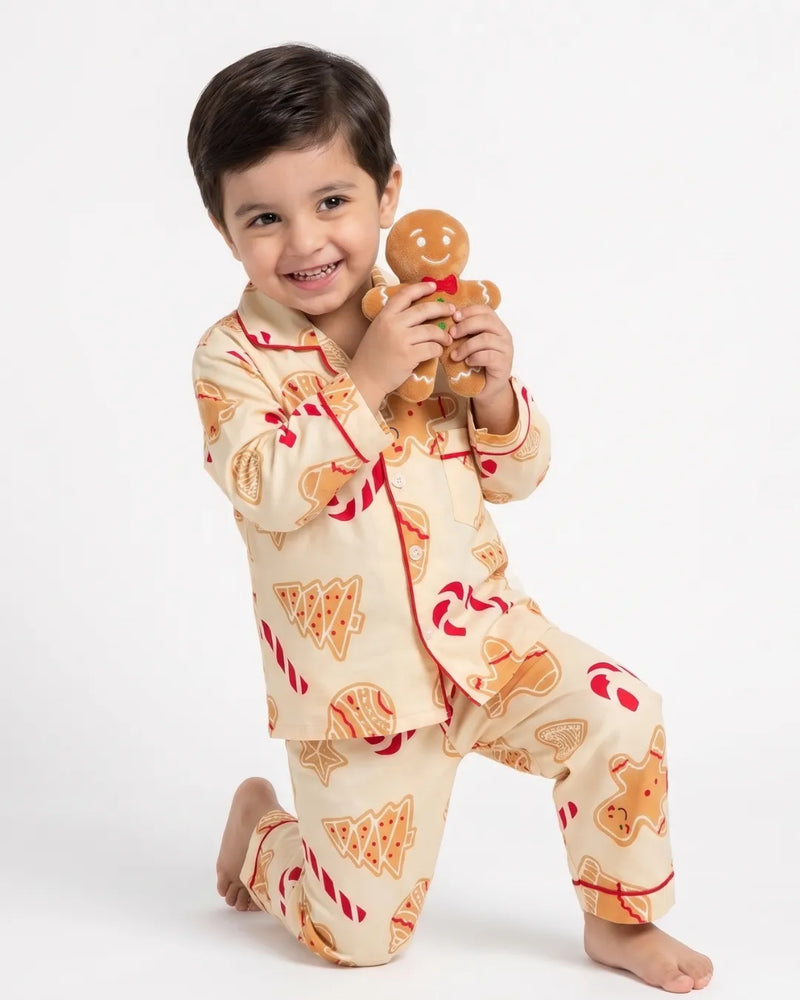 SLEEPWEAR SHIRT WITH PAJAMA SET