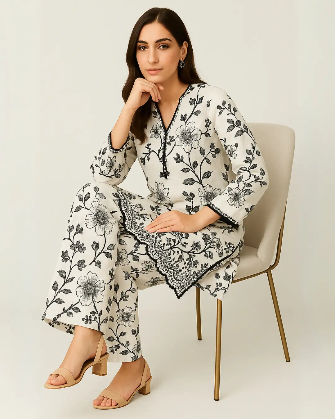 Dress Up with Elegance, in Simaals Unstitched Eid Collection
