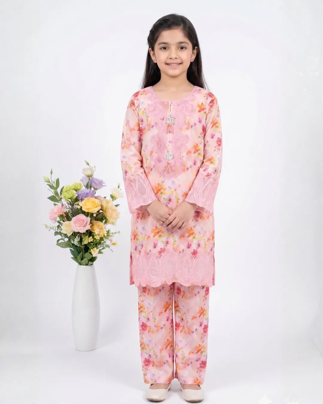 Little Girl Frock – Newest Trendy &amp; Pink Frocks Designs for Kids