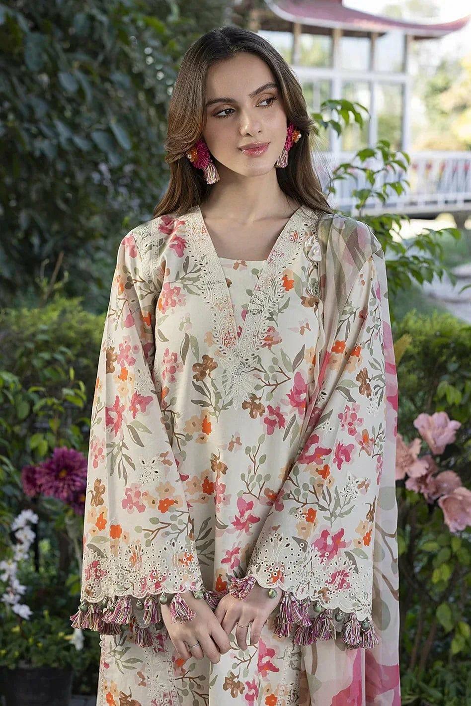 Unstitched Collection – Premium Fabrics Designs by Simaals Official