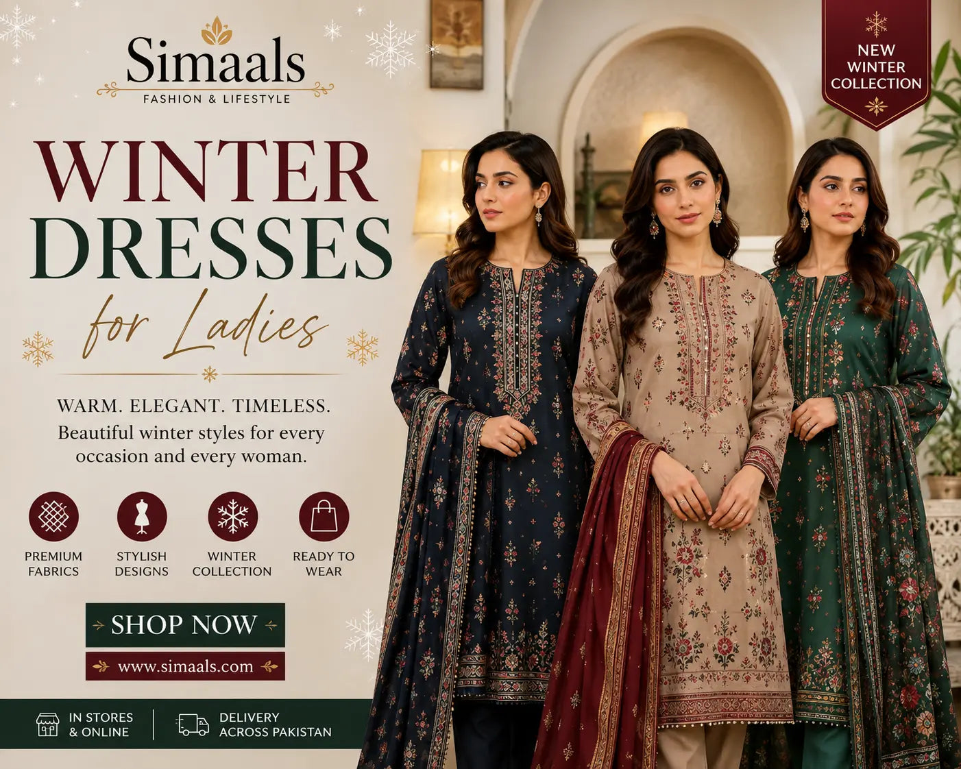 winter dresses for women