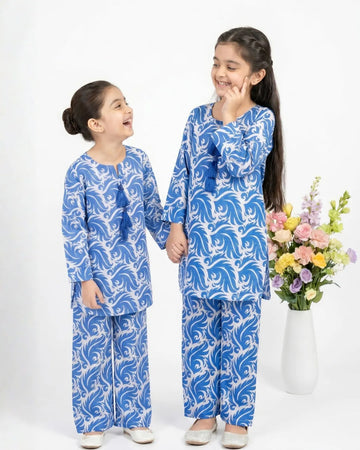 2 PIECE - PRINTED LAWN SUIT