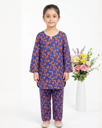 2 PIECE - PRINTED LAWN SUIT