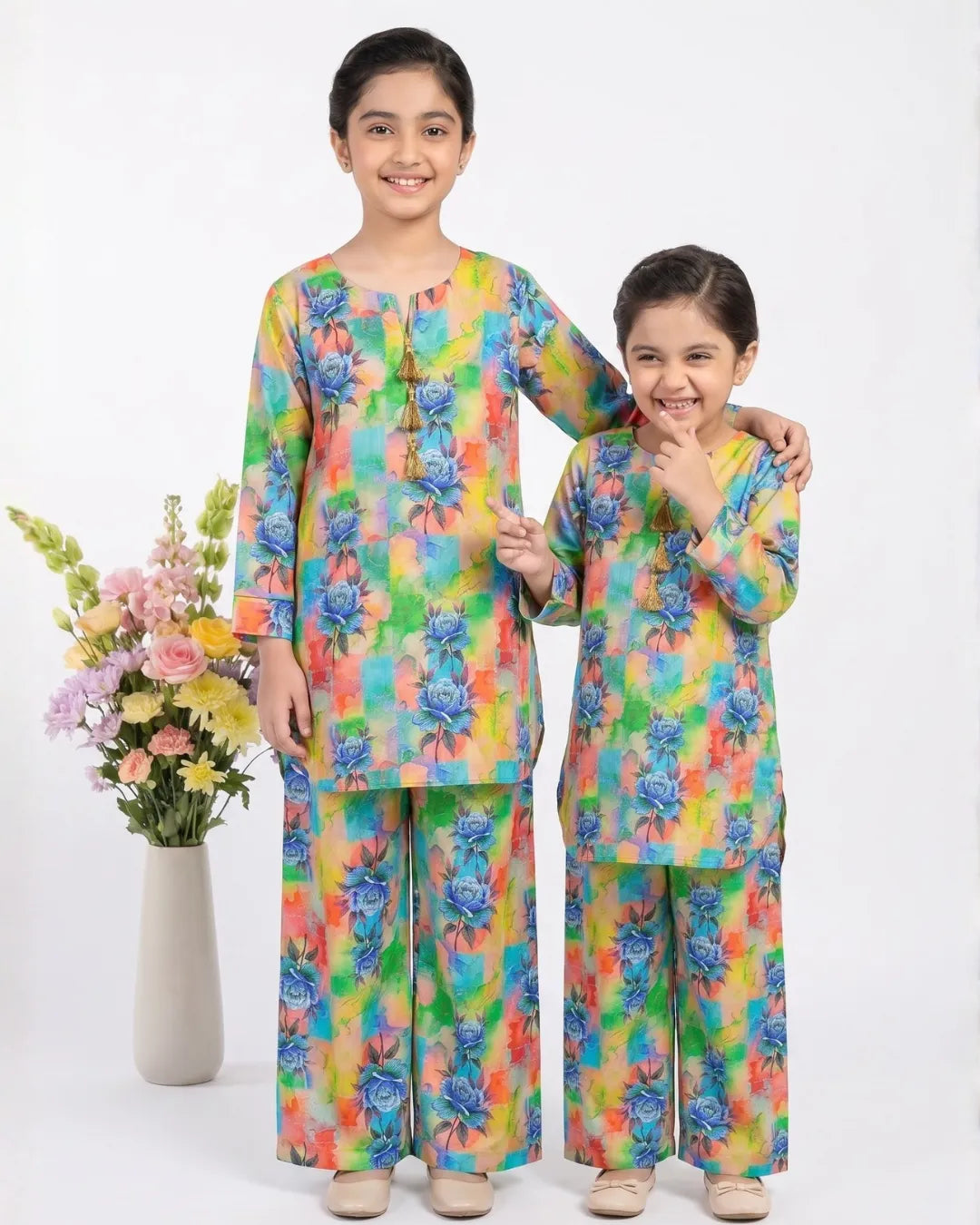 2 PIECE - PRINTED LAWN SUIT
