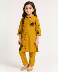 2 PIECE - EMBROIDERED LAWN SUIT