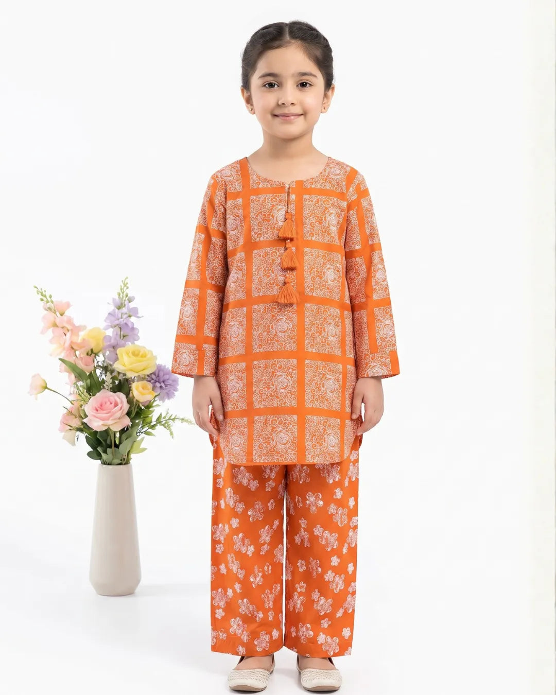 2 PIECE - PRINTED LAWN SUIT
