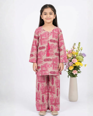 2 PIECE - PRINTED LAWN SUIT