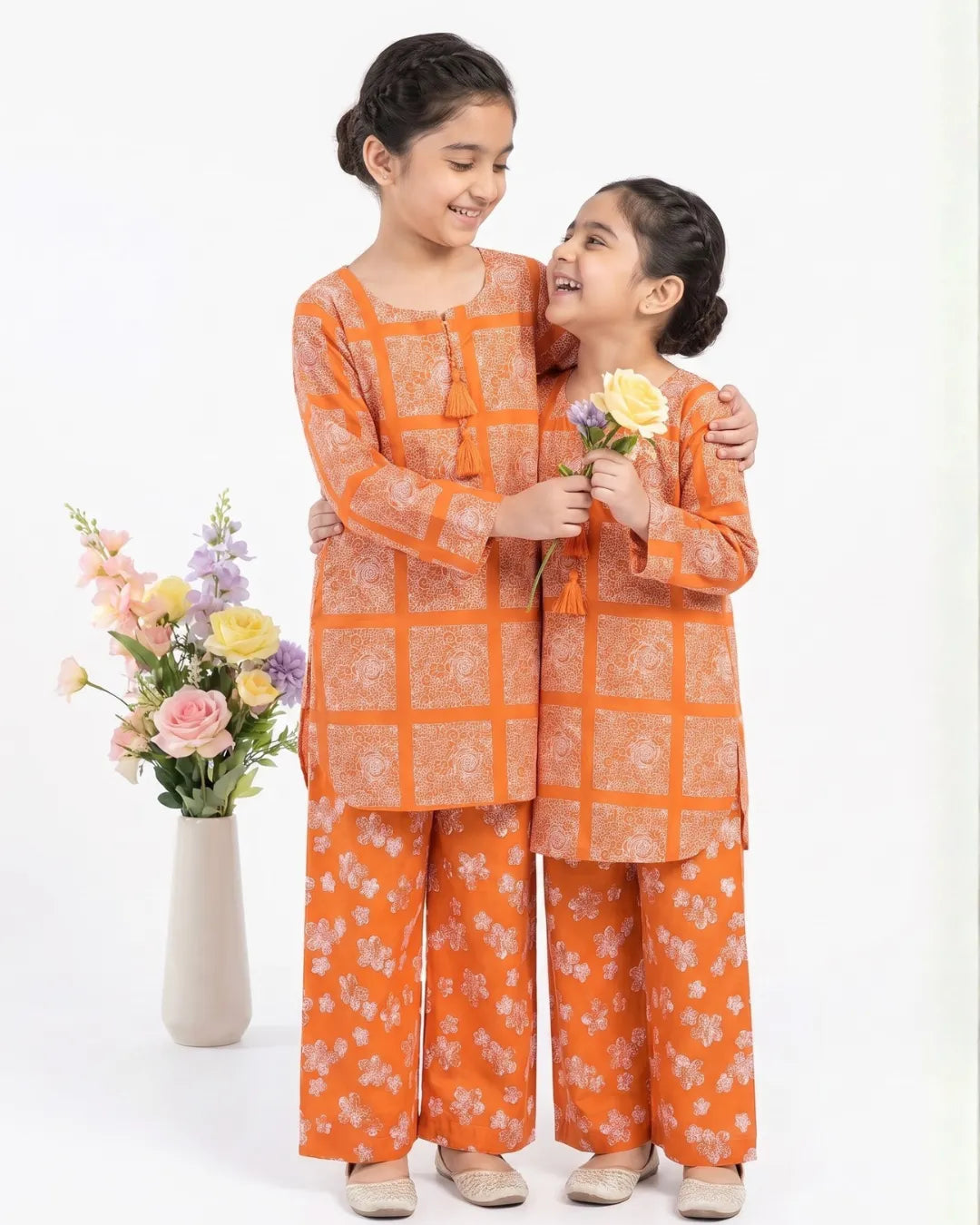 2 PIECE - PRINTED LAWN SUIT