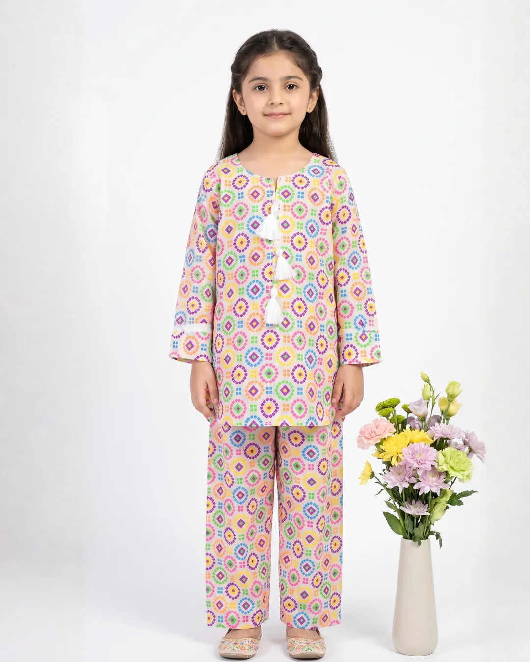 2 PIECE - PRINTED LAWN SUIT