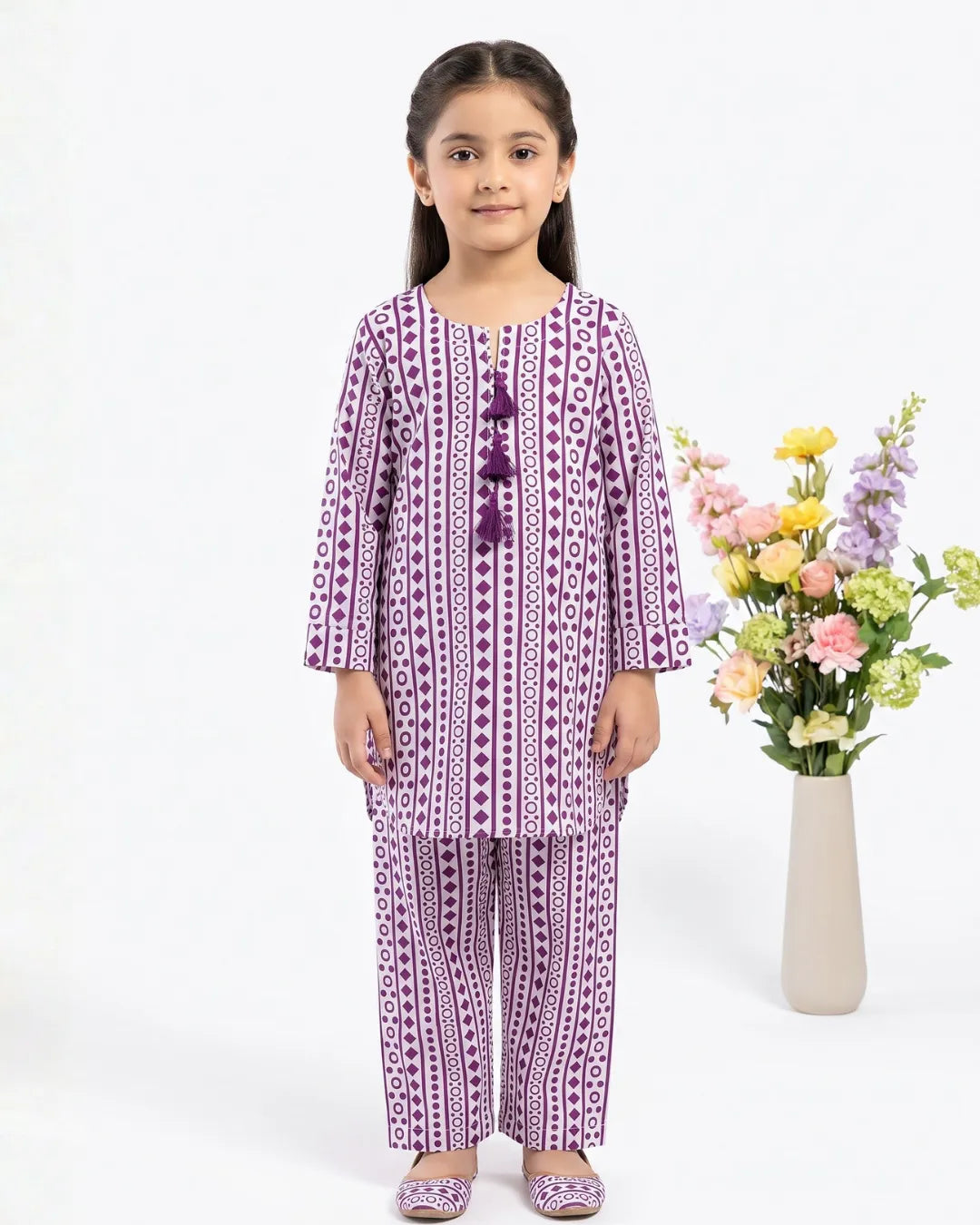 2 PIECE - PRINTED LAWN SUIT