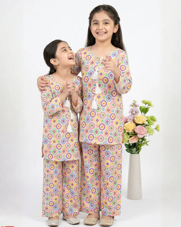 2 PIECE - PRINTED LAWN SUIT
