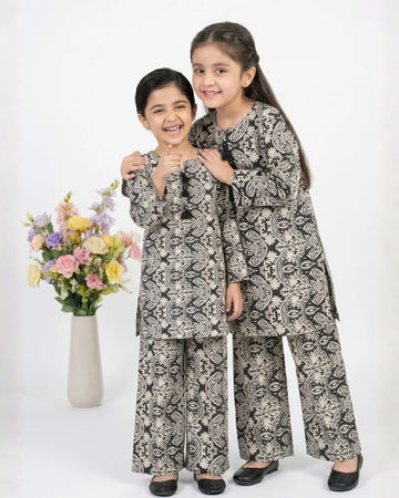 2 PIECE - PRINTED LAWN SUIT