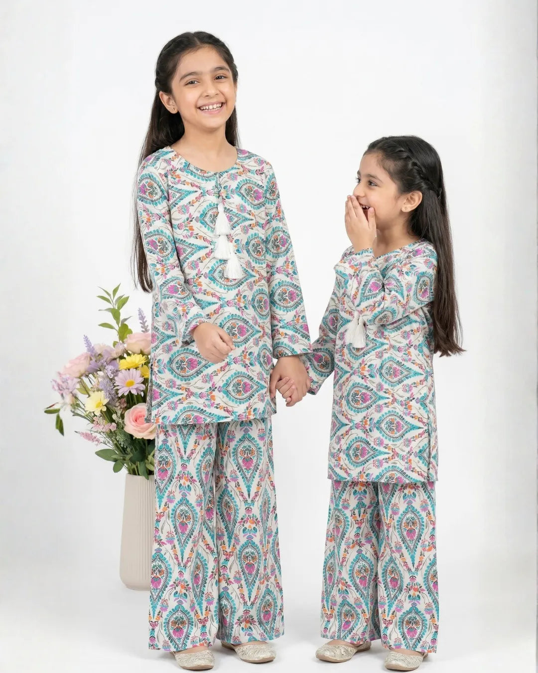 2 PIECE - PRINTED LAWN SUIT