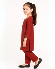 2 PIECE - EMBROIDERED LAWN SUIT