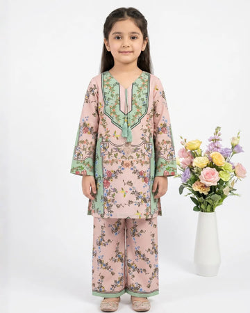 2 PIECE - PRINTED CAMBRIC SUIT