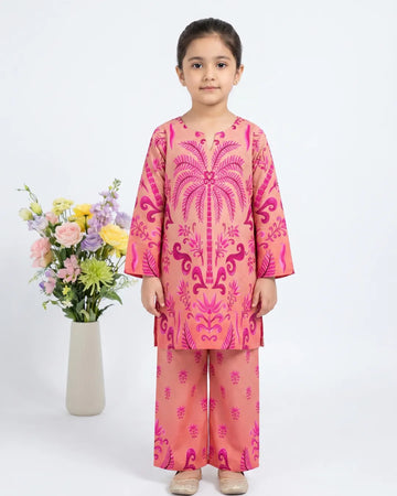 2 PIECE - PRINTED CAMBRIC SUIT