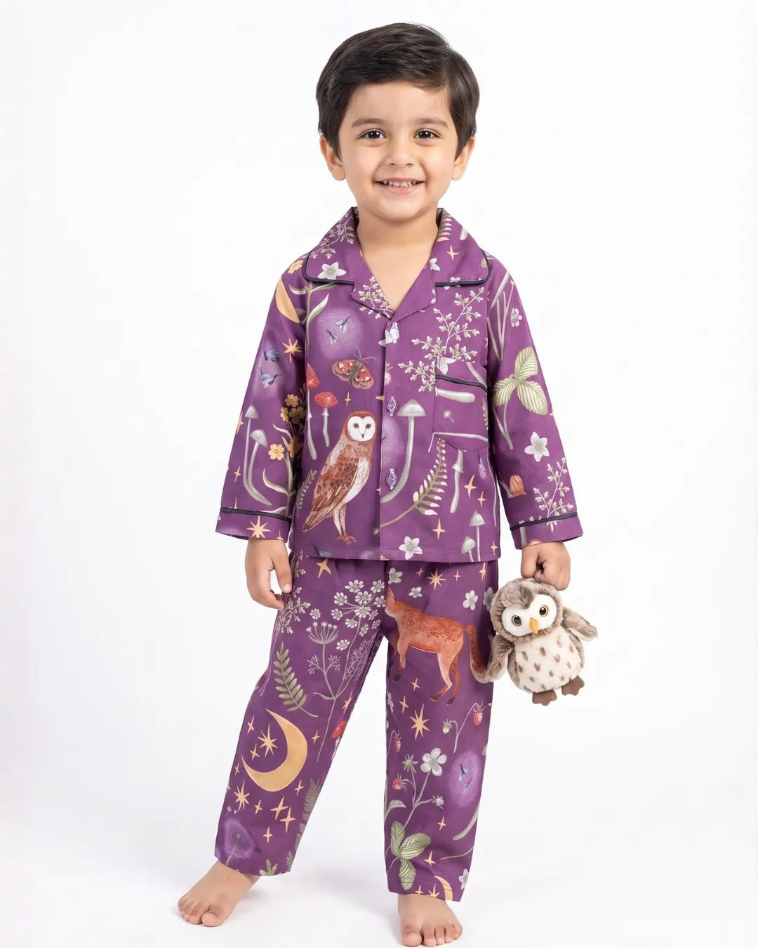 SLEEPWEAR SHIRT WITH PAJAMA SET