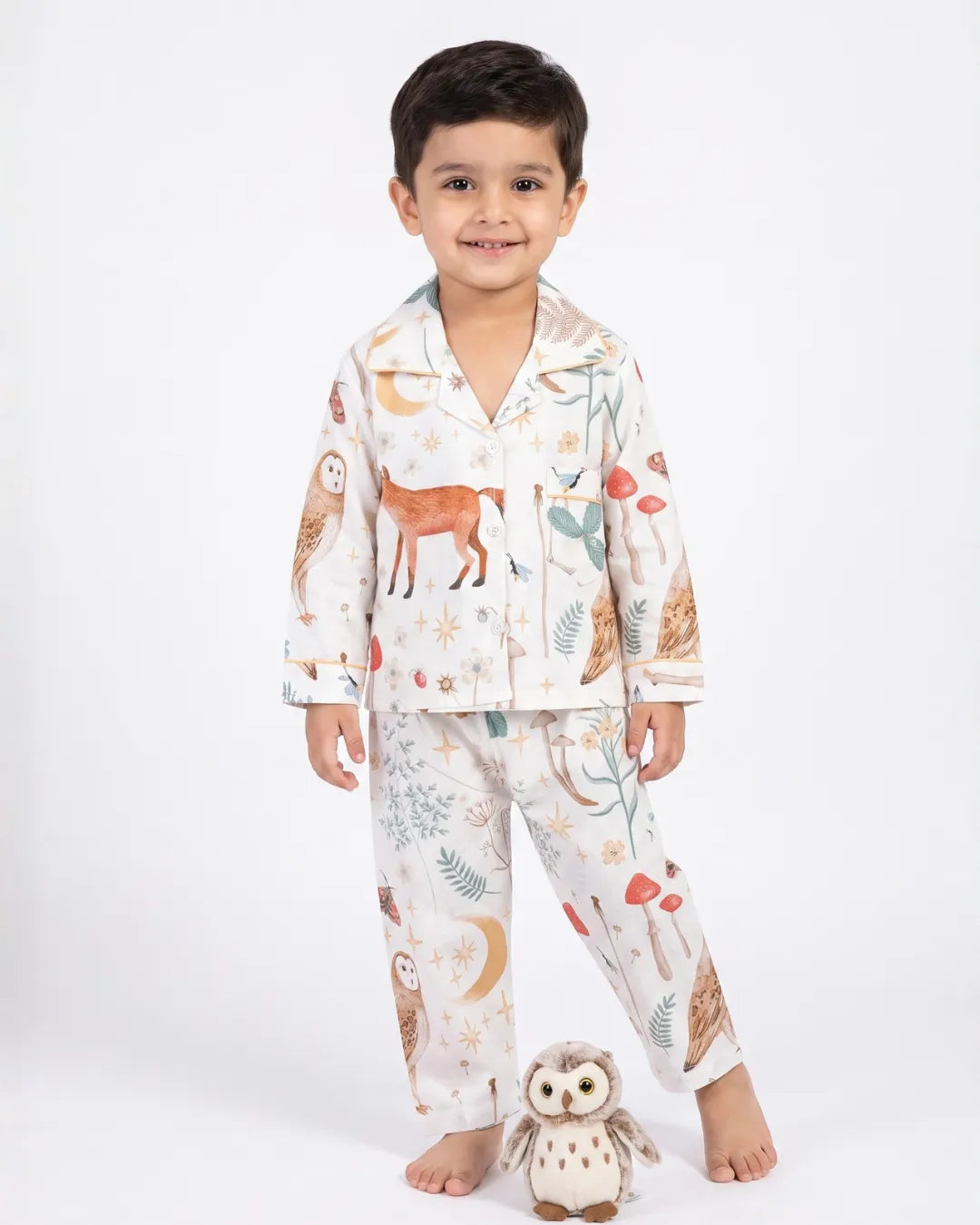 SLEEPWEAR SHIRT WITH PAJAMA SET