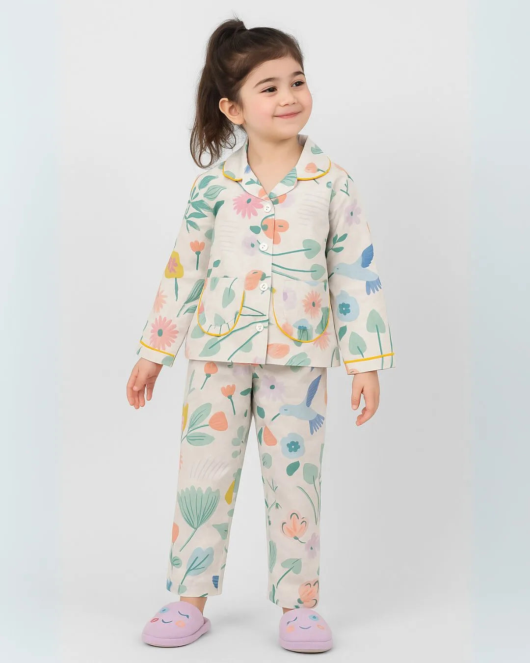 SLEEPWEAR SHIRT WITH PAJAMA SET