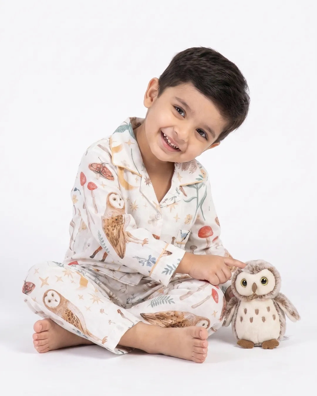 SLEEPWEAR SHIRT WITH PAJAMA SET