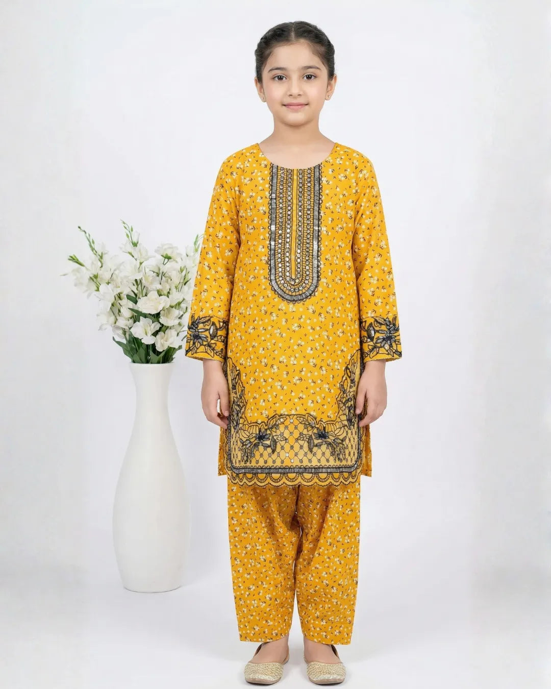 2 PIECE - FARSHI SHALWAR LAWN SUIT