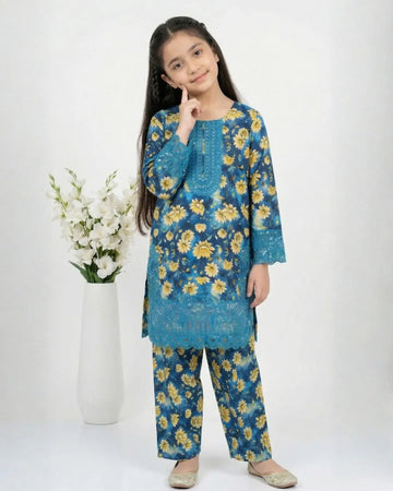 2 PIECE - FARSHI SHALWAR LAWN SUIT