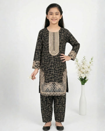 2 PIECE - FARSHI SHALWAR LAWN SUIT