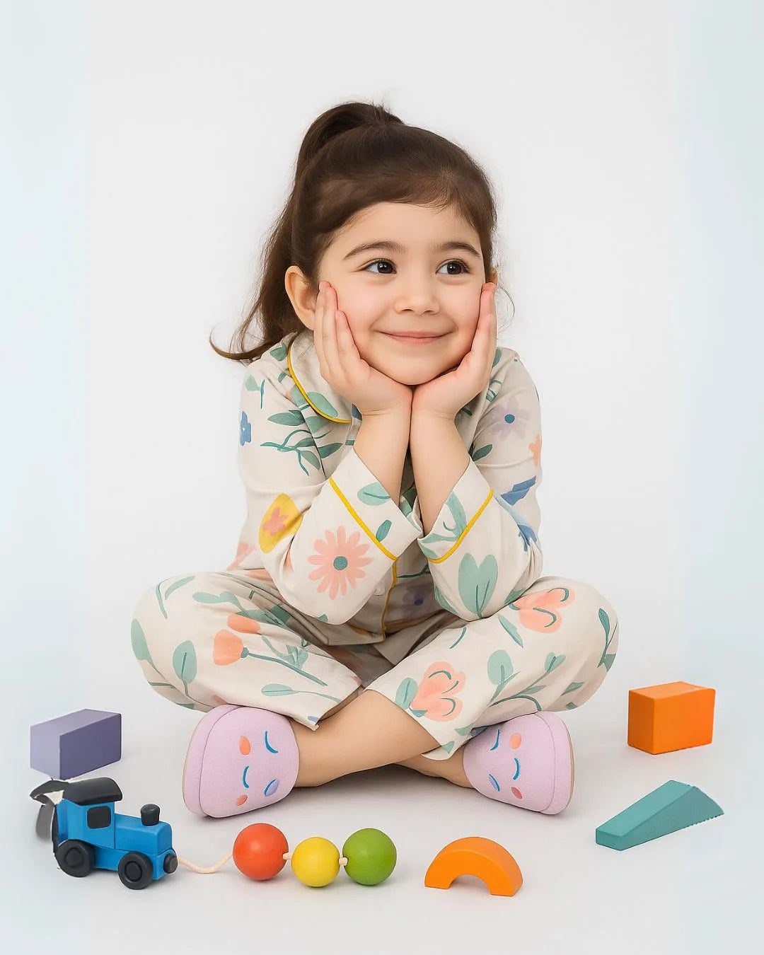 SLEEPWEAR SHIRT WITH PAJAMA SET