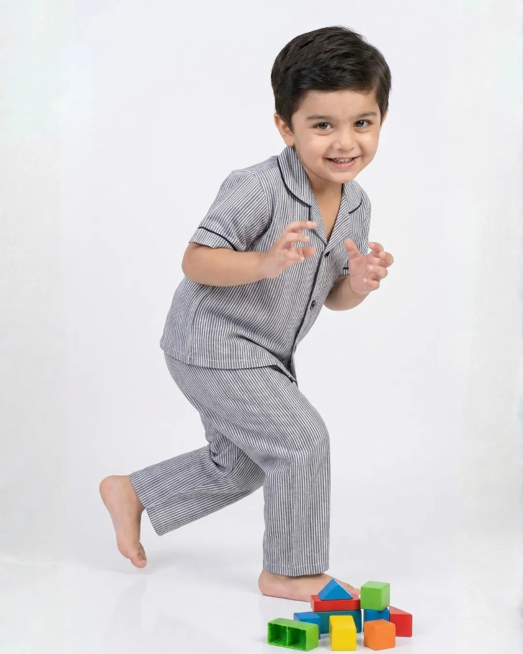 SLEEPWEAR SHIRT WITH PAJAMA SET