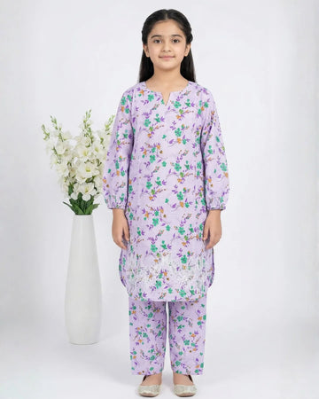 2 PIECE - EMBROIDERED LAWN SUIT