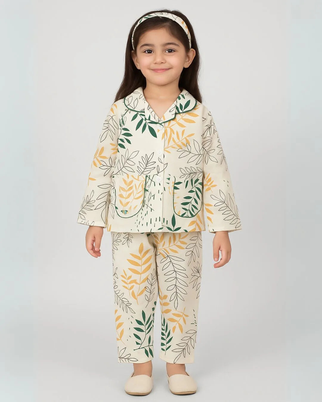 SLEEPWEAR SHIRT WITH PAJAMA SET