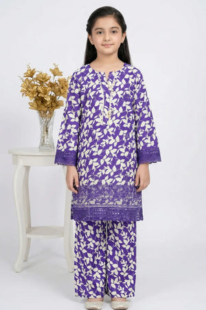 2 PIECE - EMBROIDERED CAMRIC SUIT
