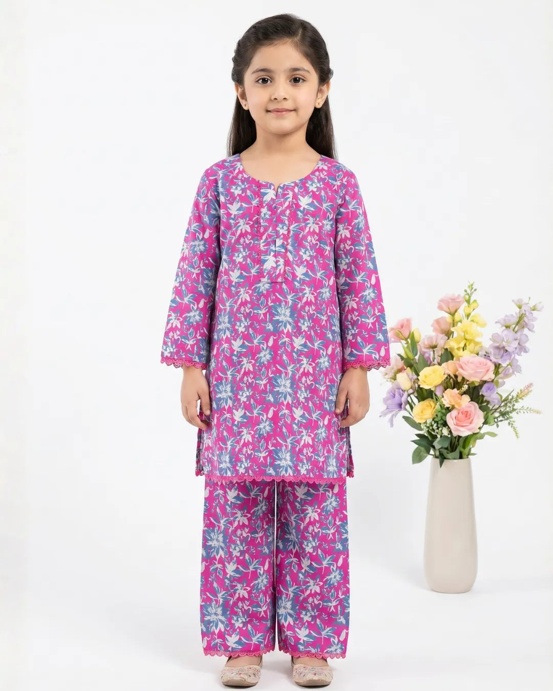 2 PIECE - PRINTED LAWN SUIT