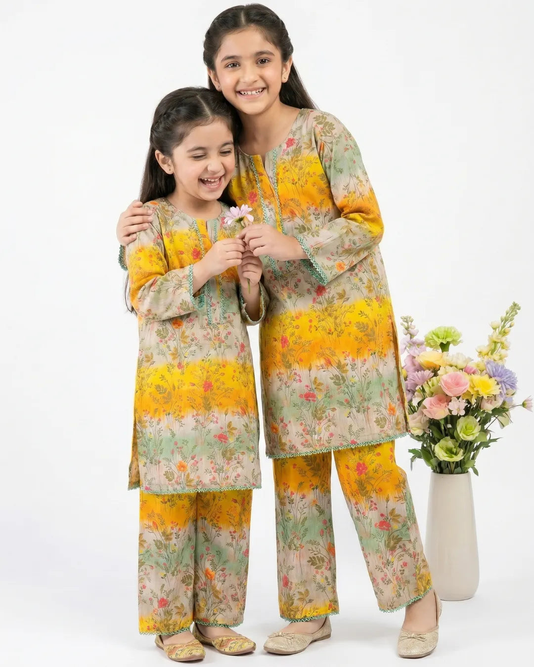 2 PIECE - PRINTED LAWN SUIT