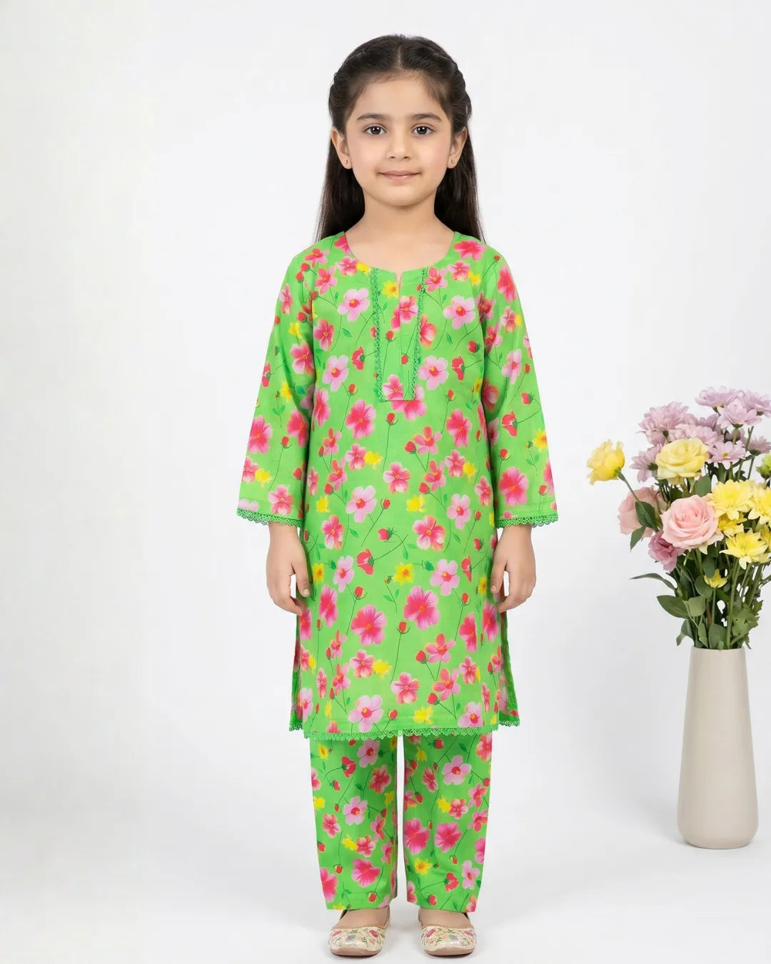 2 PIECE - PRINTED LAWN SUIT