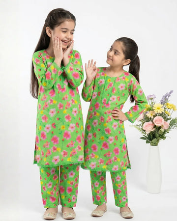 2 PIECE - PRINTED LAWN SUIT