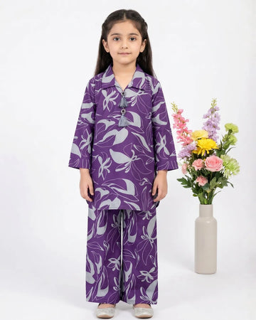 2 PIECE - PRINTED LAWN SUIT