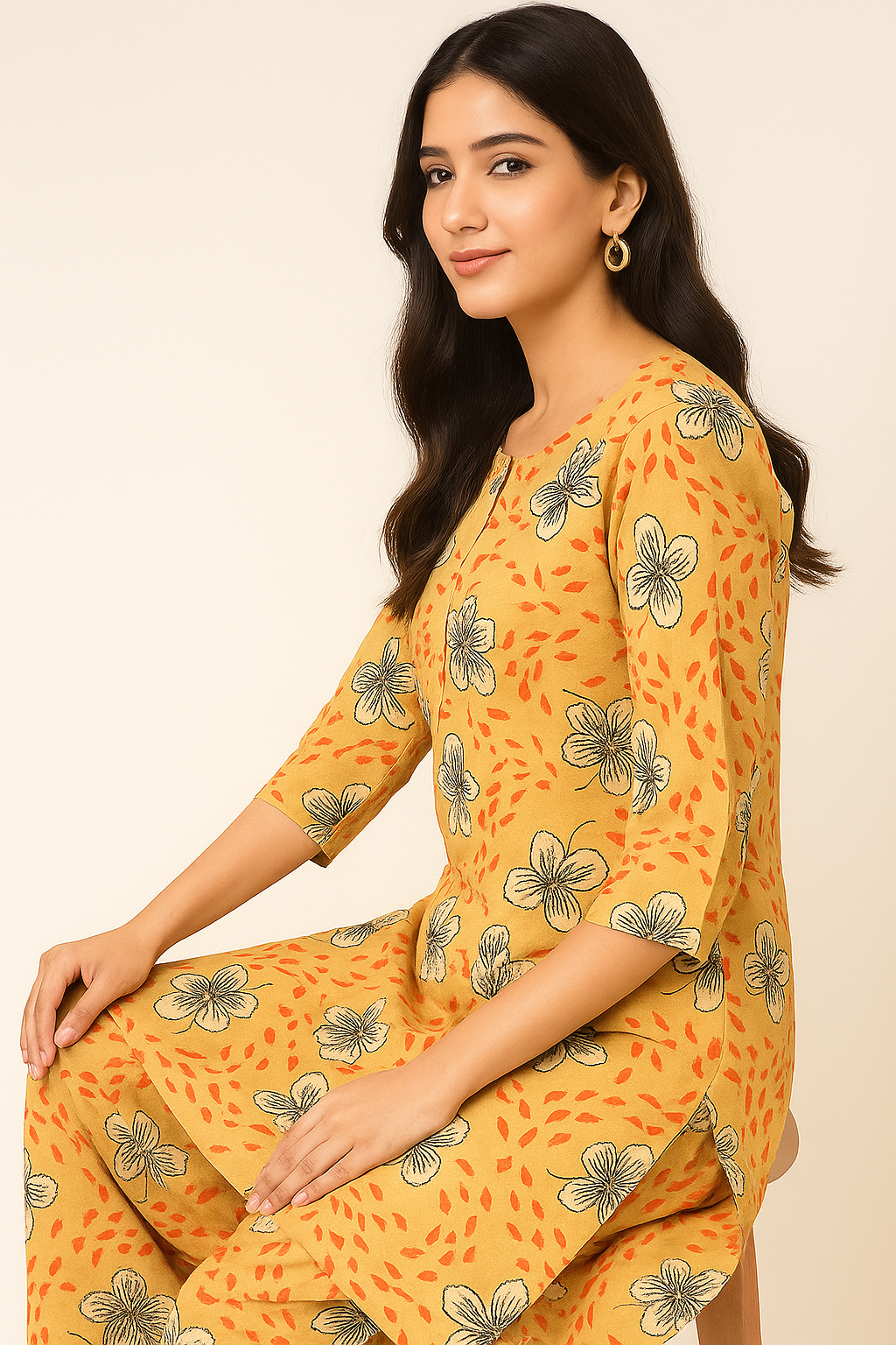 2 PIECE - PRINTED LAWN SUIT