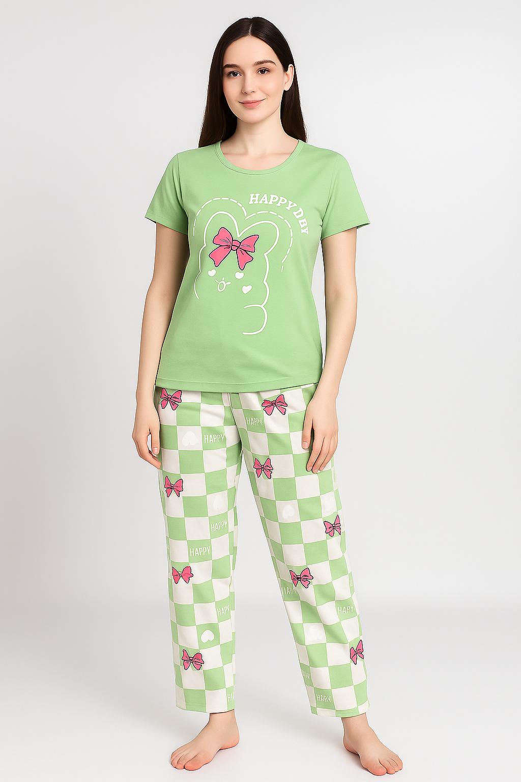 NIGHTWEAR T-SHIRT WITH PAJAMA SET