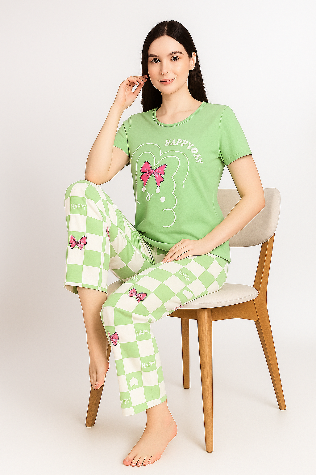 NIGHTWEAR T-SHIRT WITH PAJAMA SET