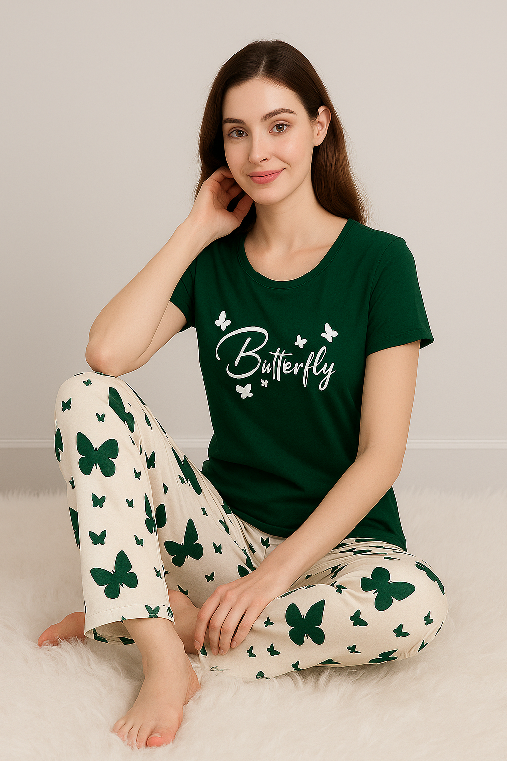 NIGHTWEAR T-SHIRT WITH PAJAMA SET