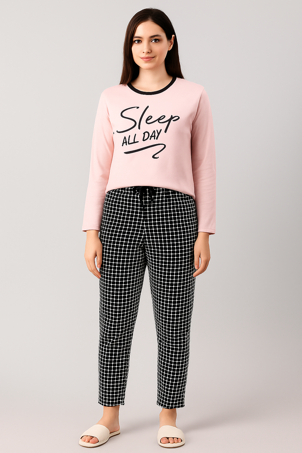 NIGHTWEAR T-SHIRT WITH PAJAMA SET