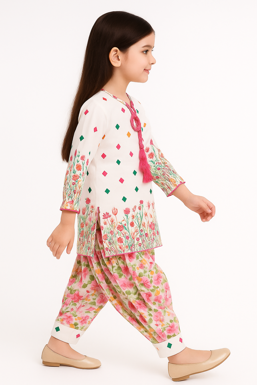 2 PIECE - PRINTED VISCOSE SUIT