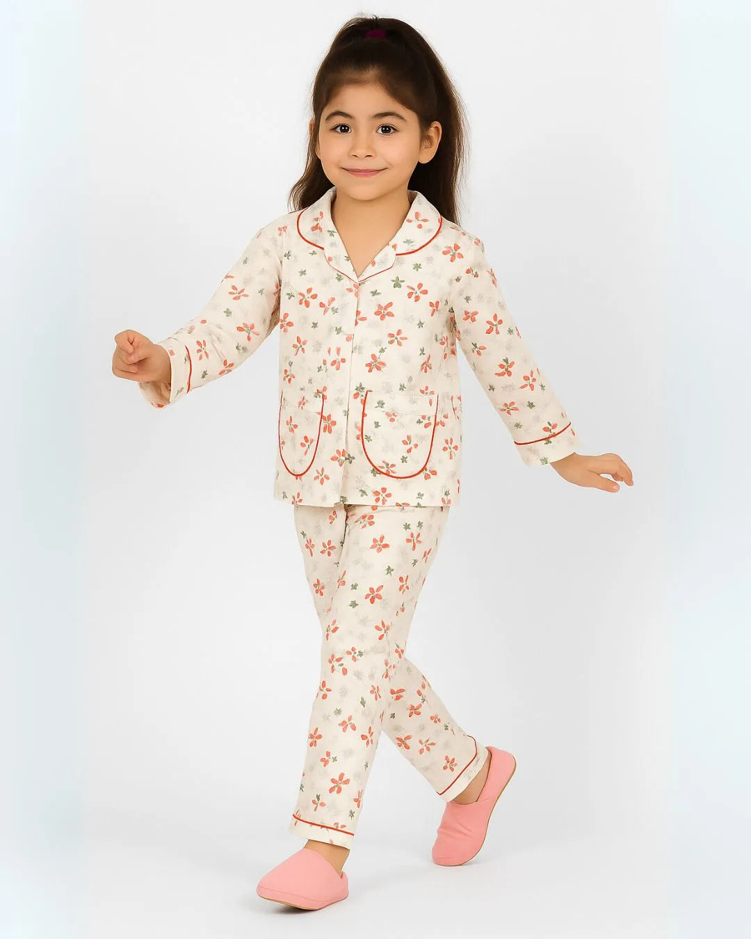 SLEEPWEAR SHIRT WITH PAJAMA SET