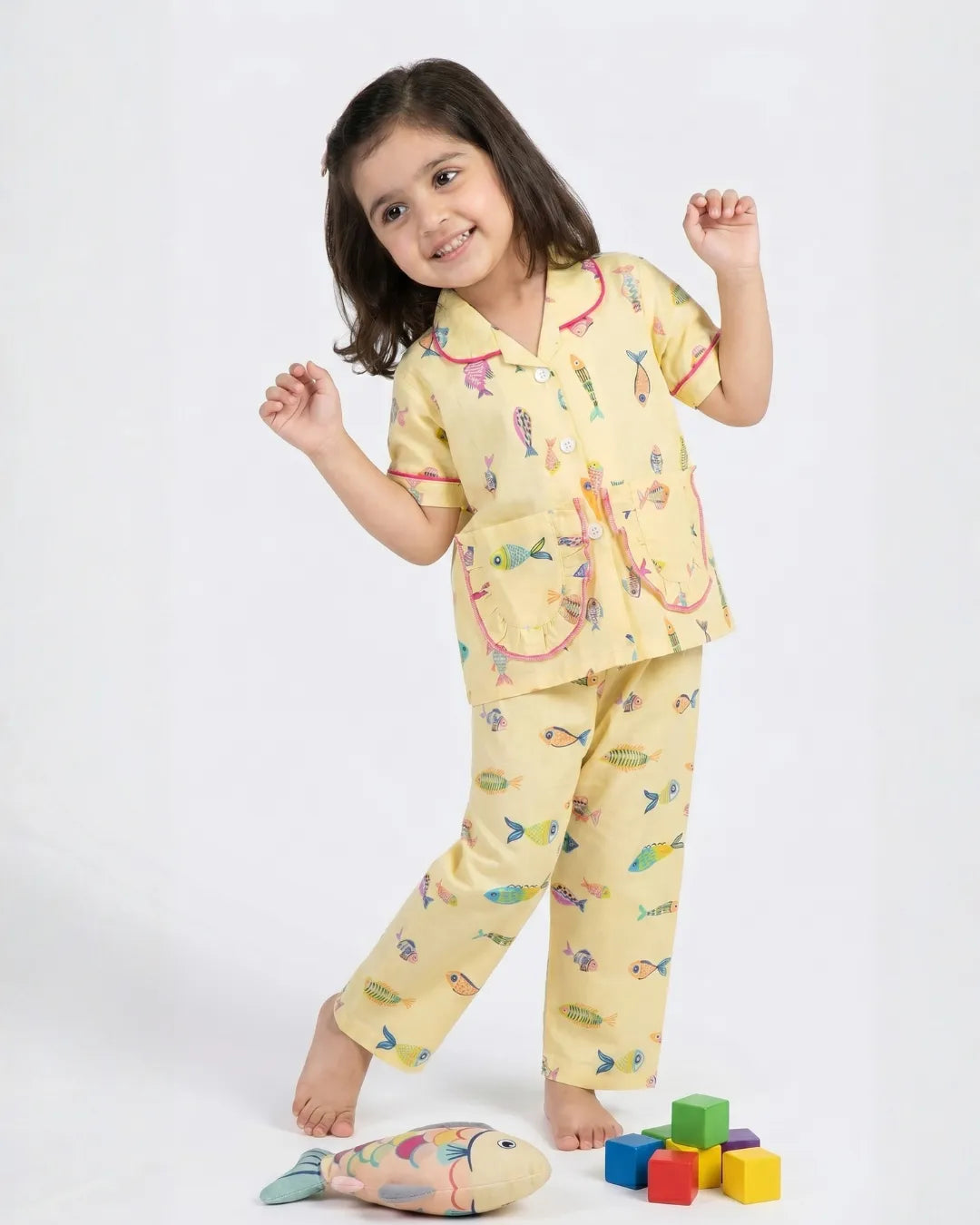 SLEEPWEAR SHIRT WITH PAJAMA SET