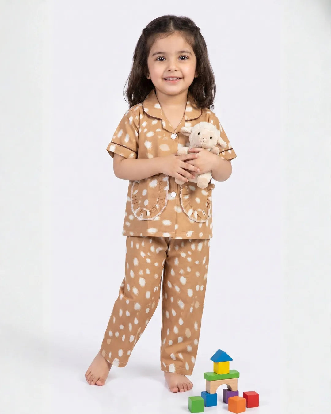 SLEEPWEAR SHIRT WITH PAJAMA SET