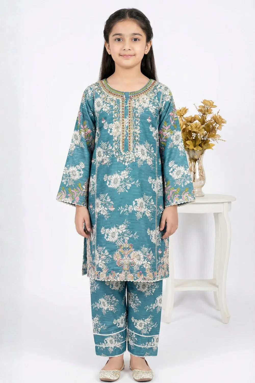 2 PIECE - FARSHI SHALWAR COTTON SUIT